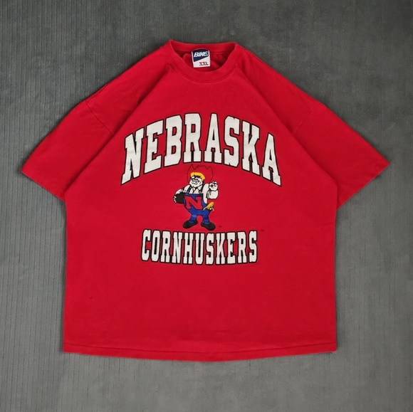 Bike Men's Nebraska Cornhuskers T-Shirt Size XXL - Picture 1 of 10